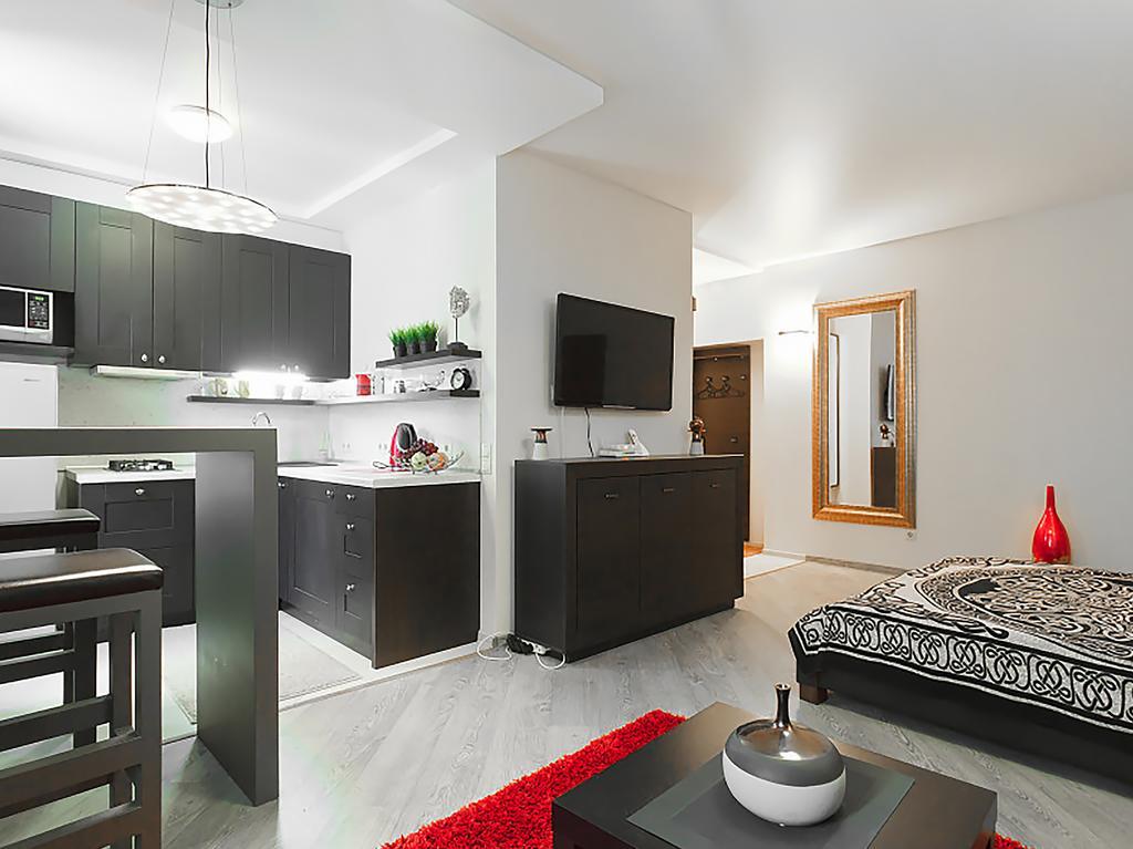 Appartement Swedish Studio At Myasnikova à Minsk Chambre photo